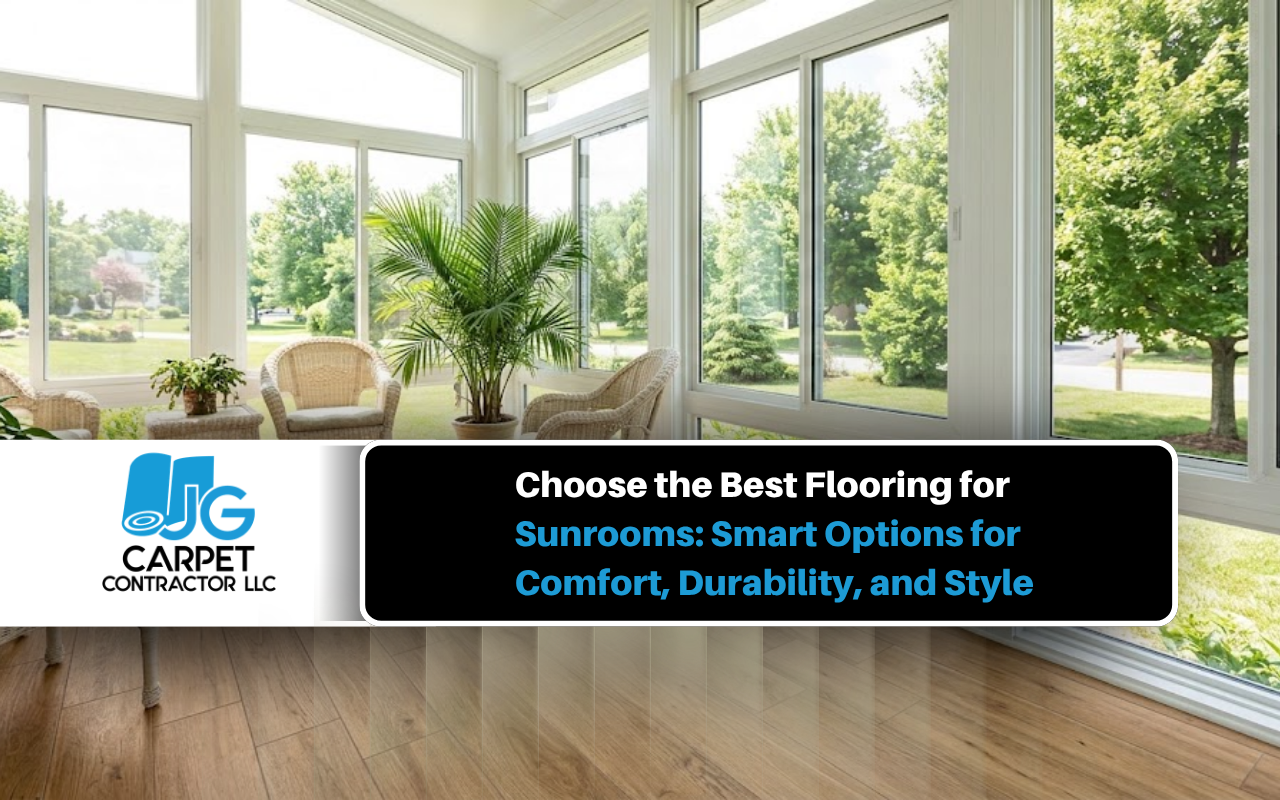 Best flooring for sunrooms in a bright Maryland home