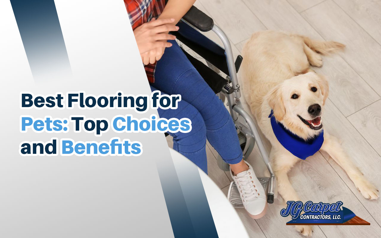 Best flooring for pets: Durable and waterproof vinyl flooring for pet-friendly homes