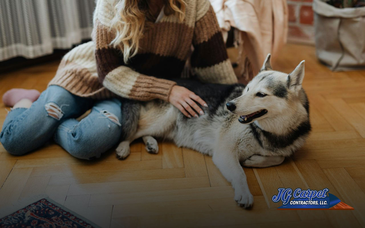 Waterproof flooring for pets: Easy-to-clean floors ideal for accident-prone pets.